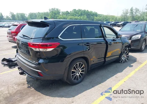 2018 Toyota Highlander Se из США, поврежденный, VIN 5TDJZRFH6JS496061